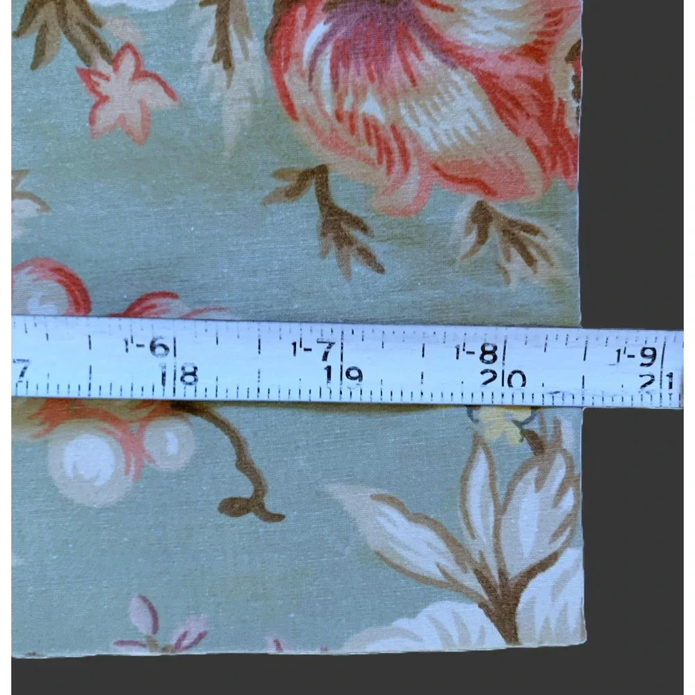 Ralph Lauren Floral Pillow Sham in Pastel Blue, Pink, Cream